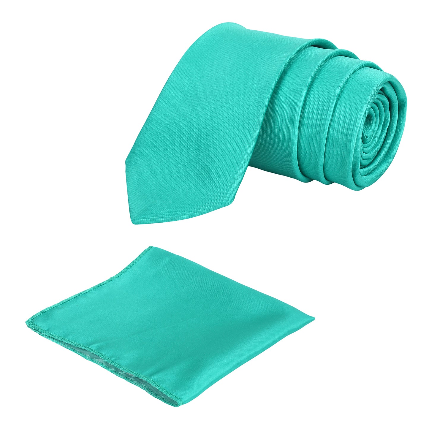 Teal Solid Necktie