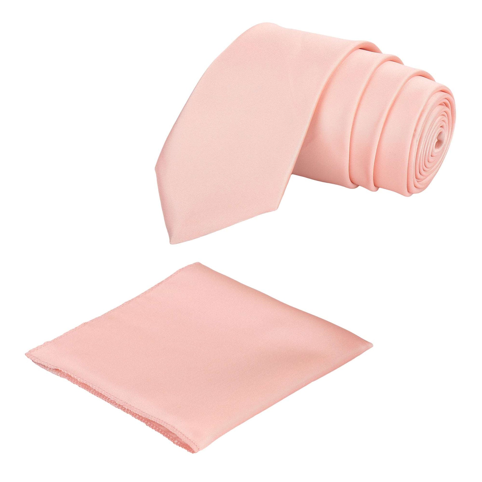 Light Pink Solid Necktie