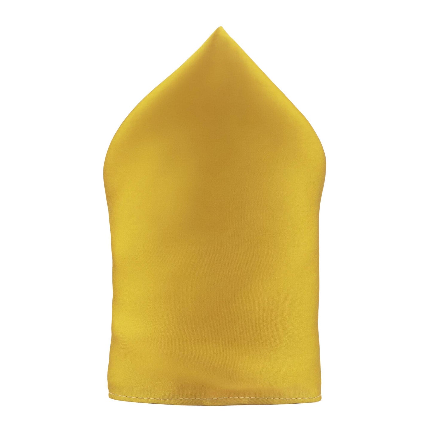 Golden Yellow Solid Pocket Square