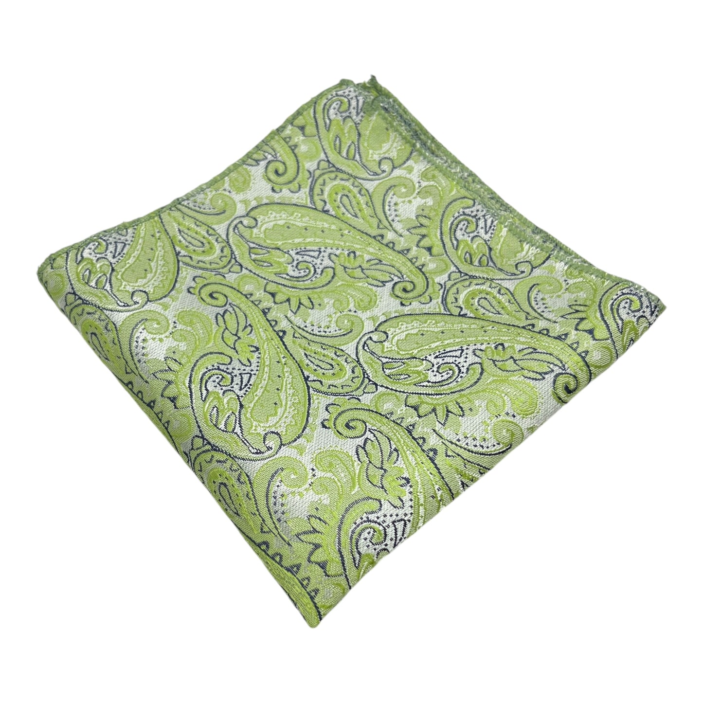 Avia Paisley Tie And Pocket Square Combo