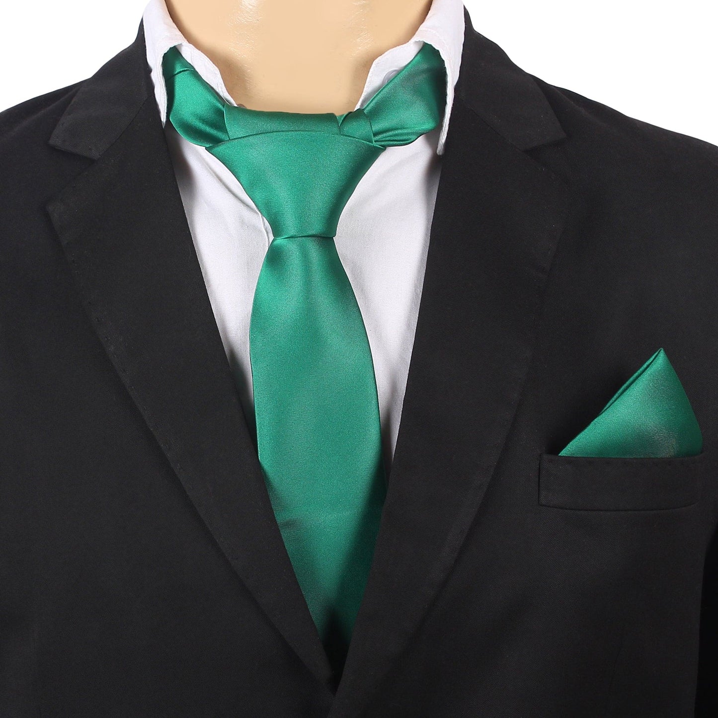 Teal Solid Necktie