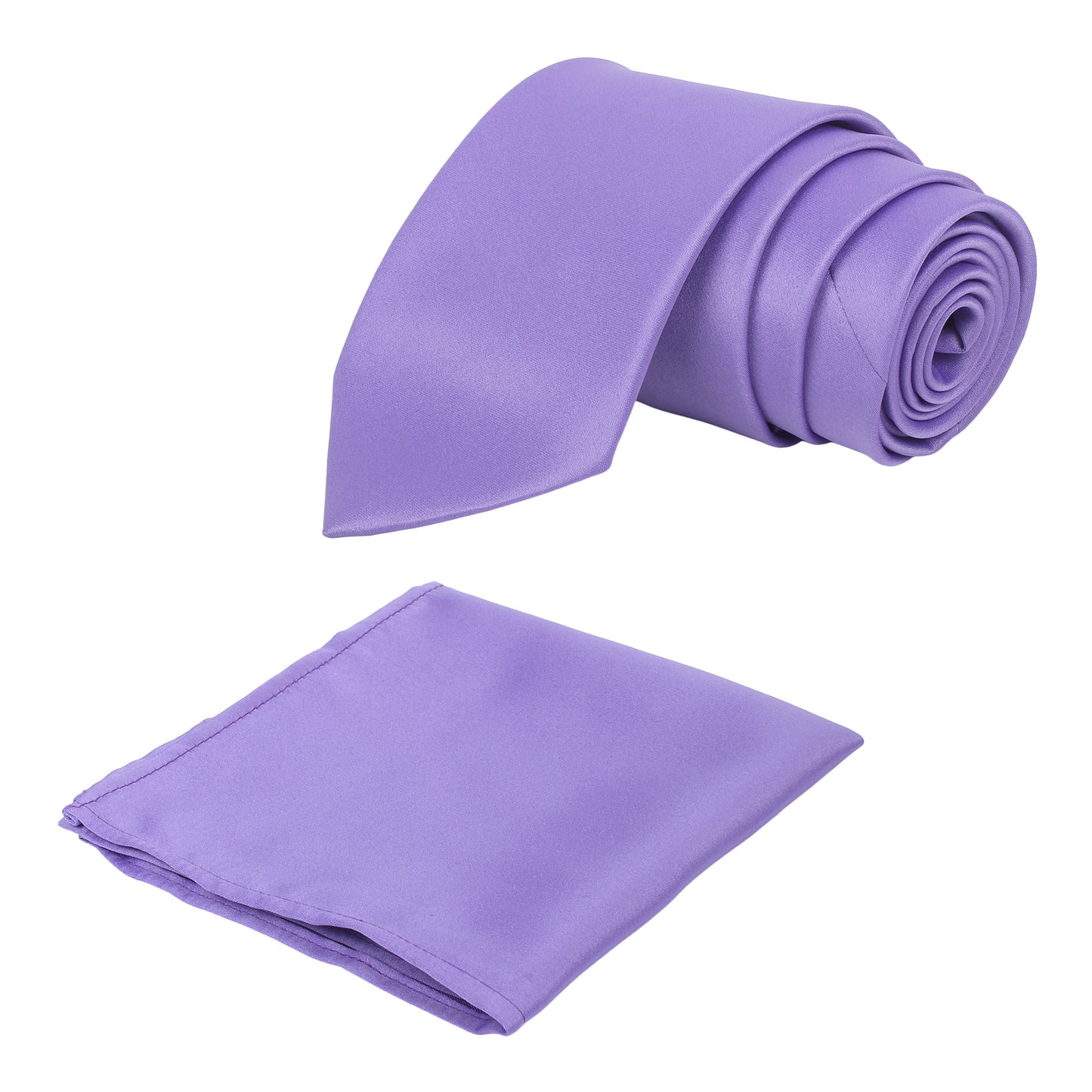 Purple Solid Necktie