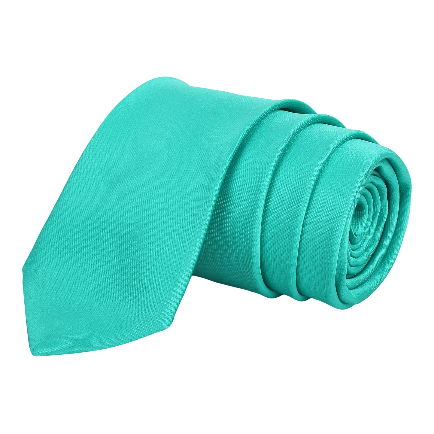 Teal Solid Necktie