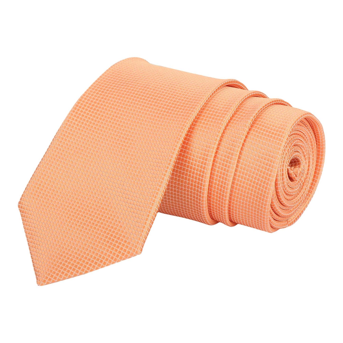 Peach Solid Necktie