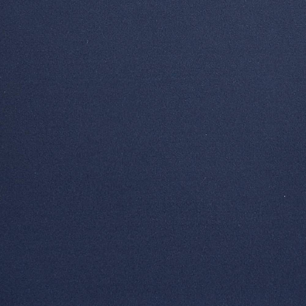 Navy Blue Solid Pocket Square