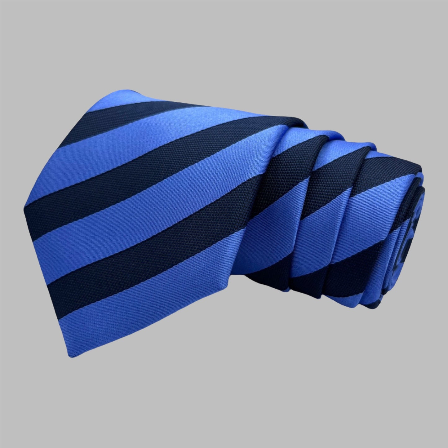 Blue Stripe Tie Combo