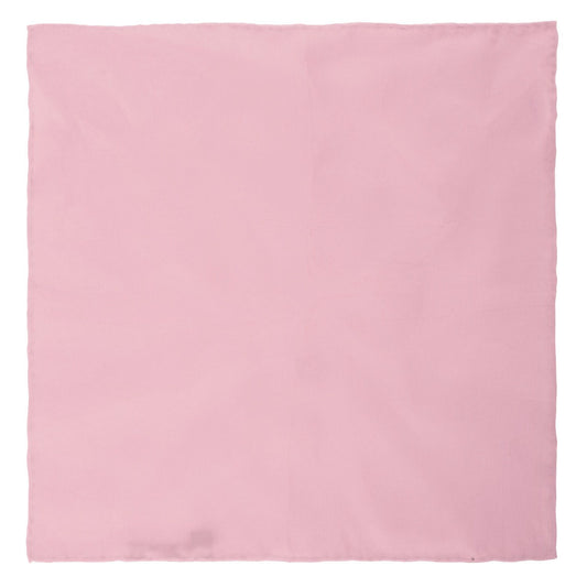 Pink Solid Pocket Square