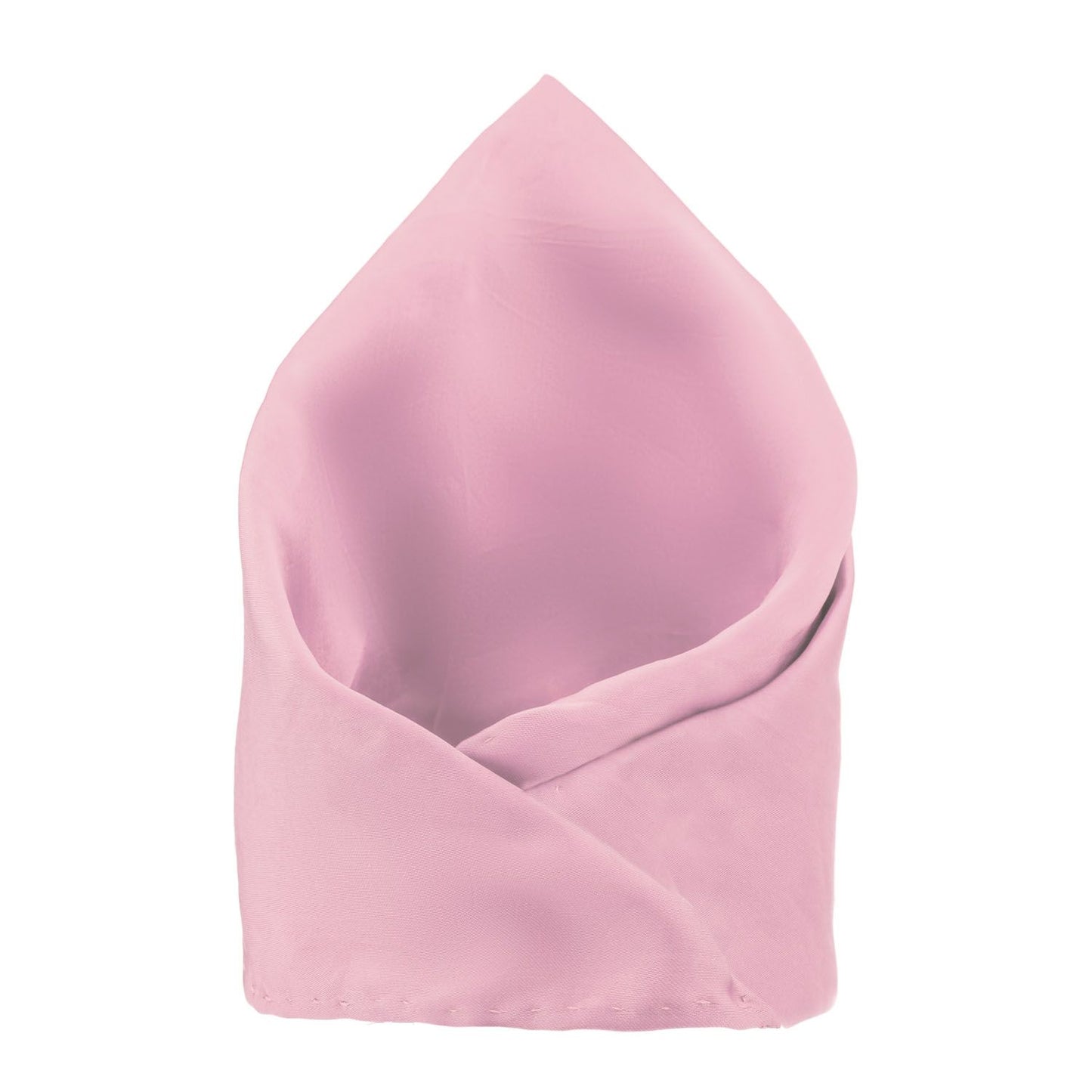 Pink Solid Pocket Square