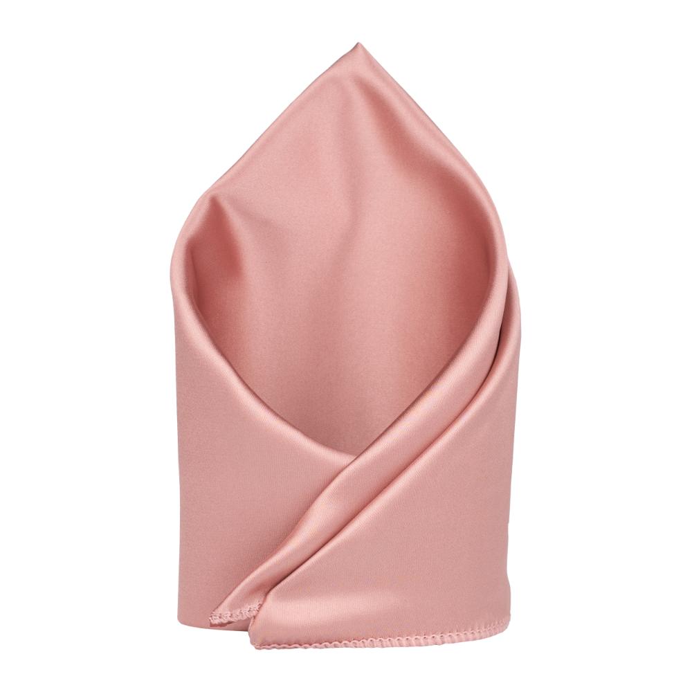 Rose Gold Solid Pocket Square