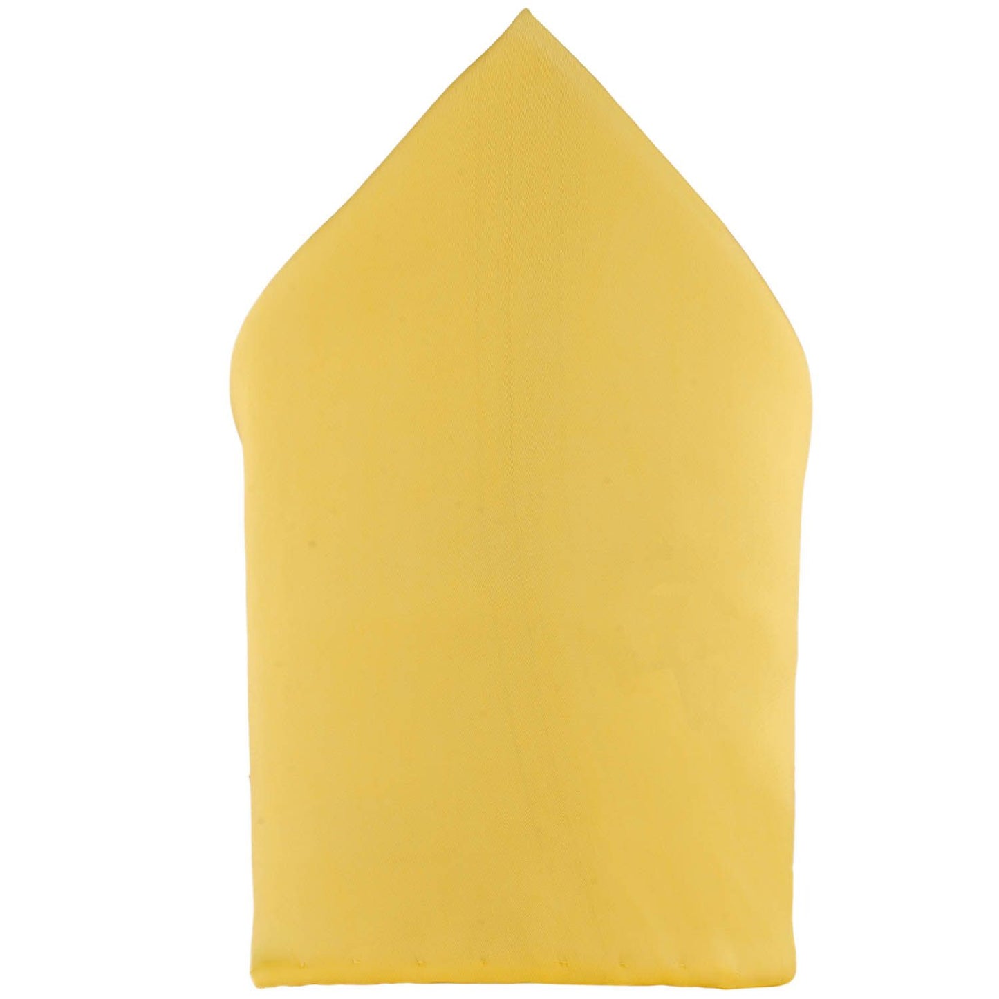 Yellow Solid Pocket Square