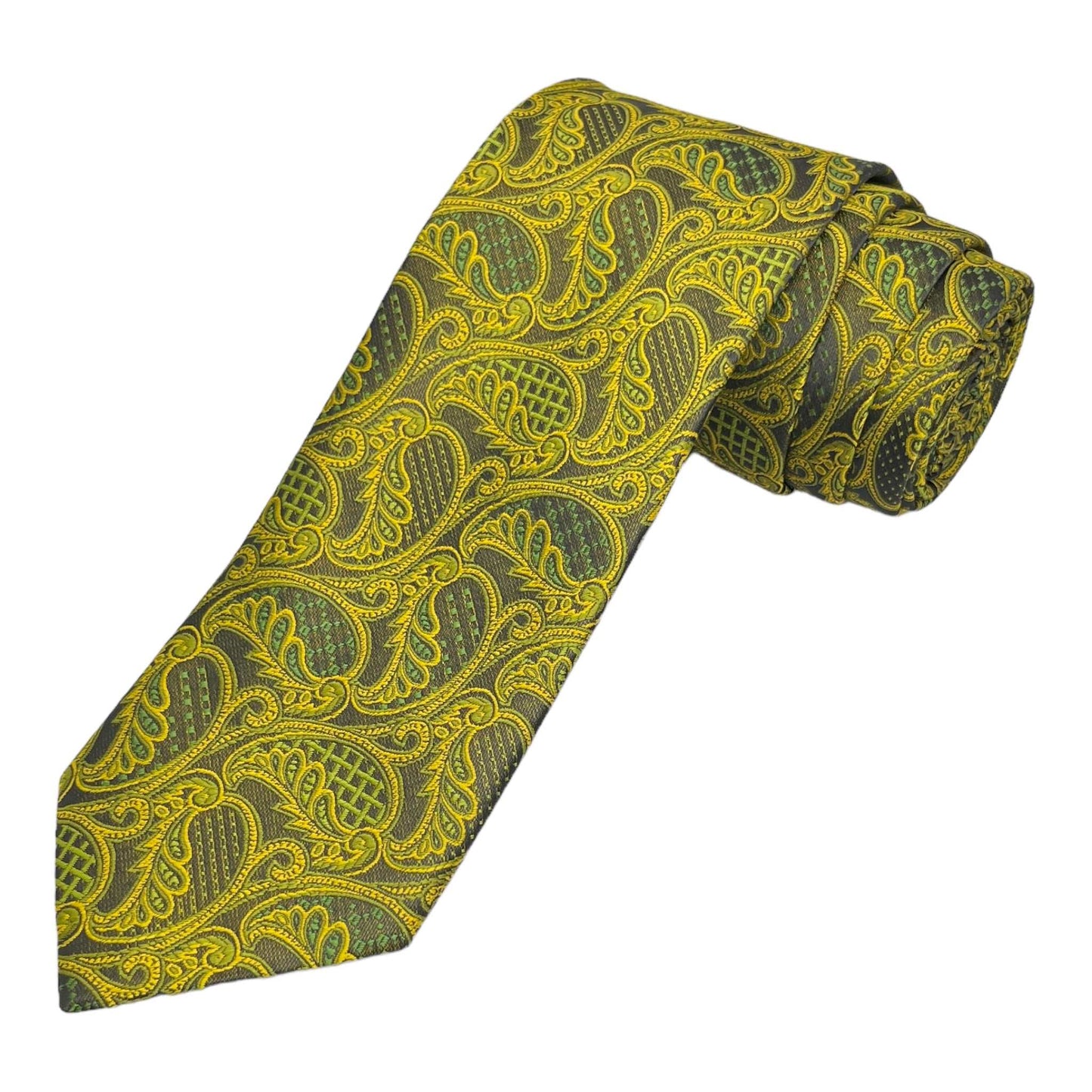 Douro Geometric Tie And Pocket Square Combo