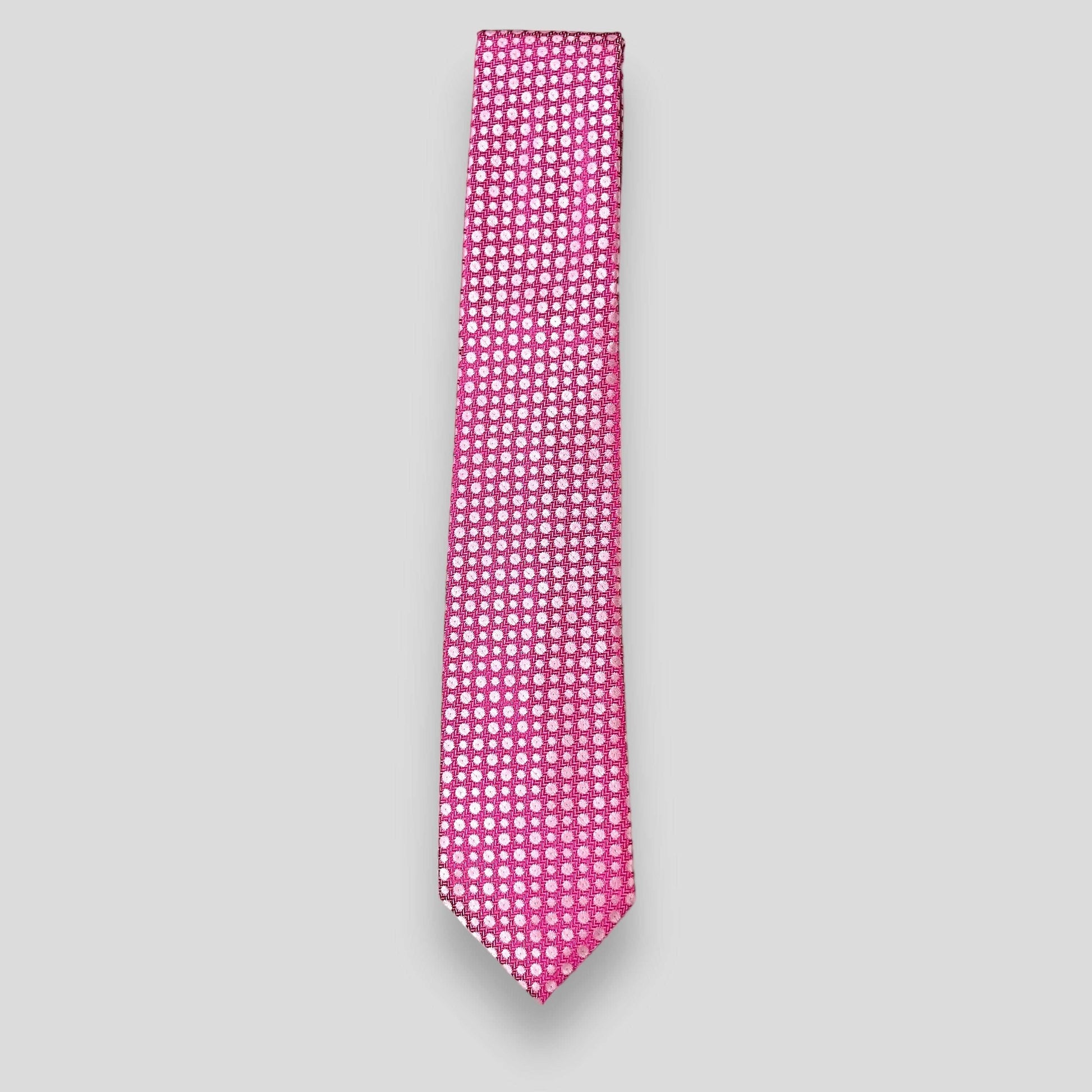 Pink Dotted Tie