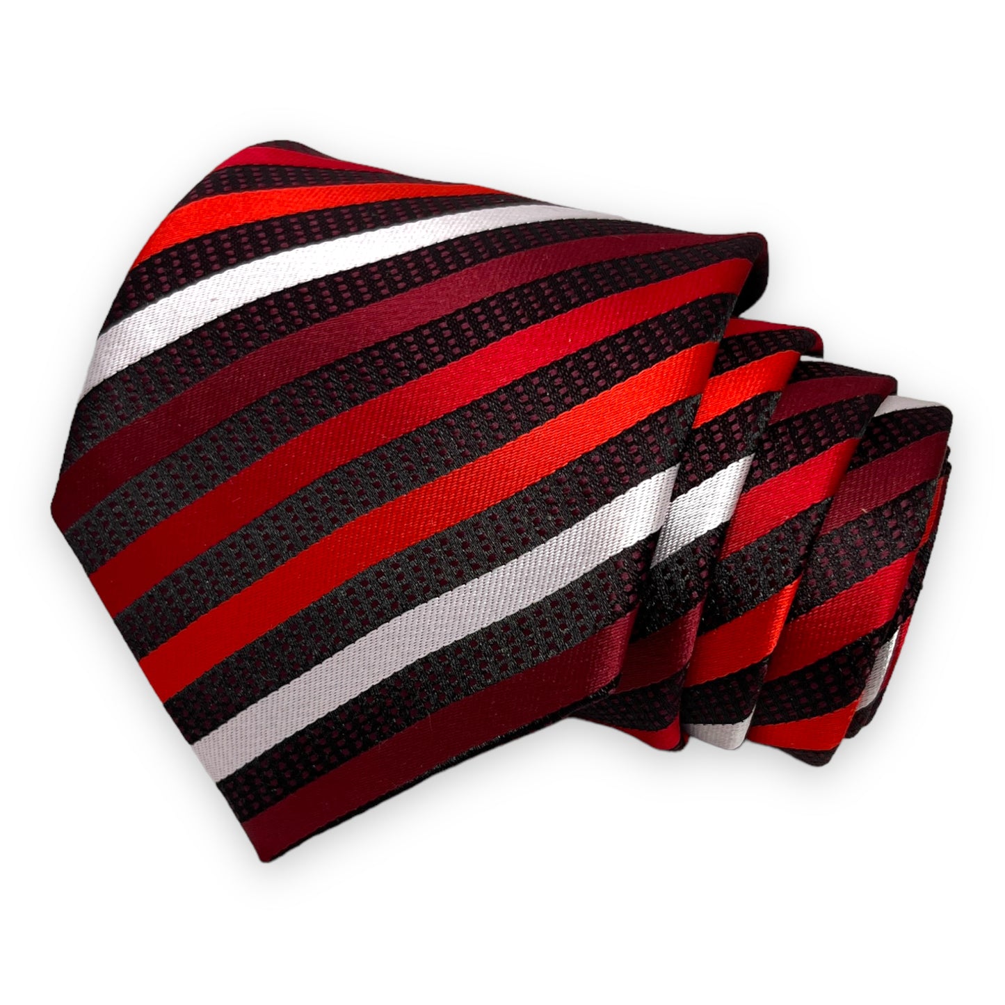 Red Stripe Tie Combo