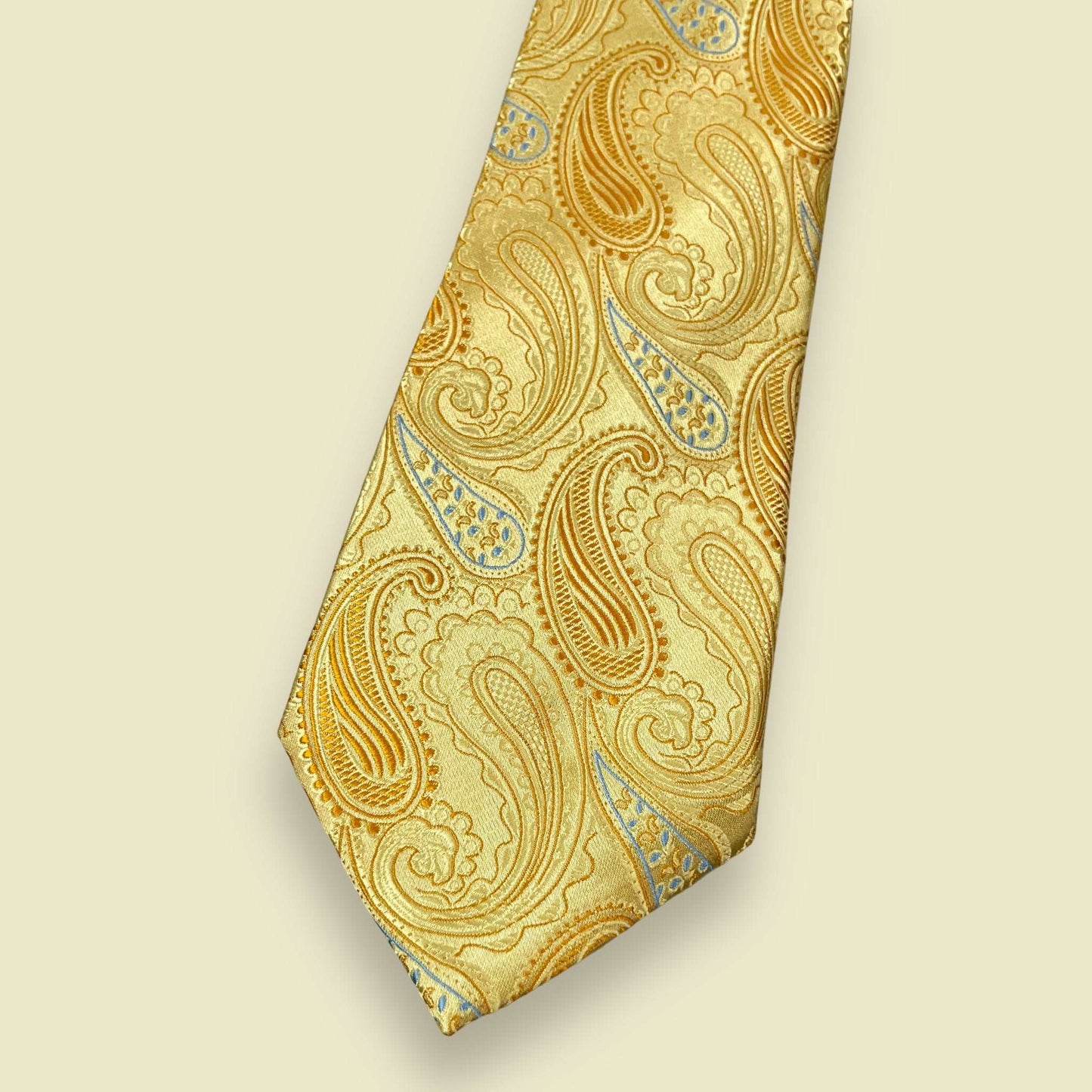 Gold Paisley Tie