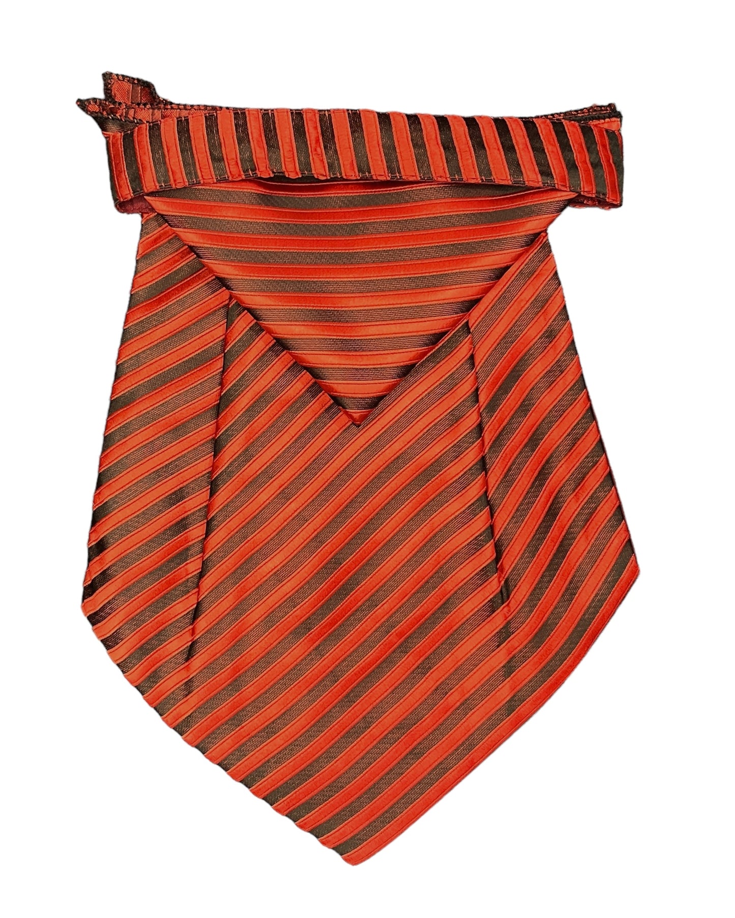 Red Stripe Cravat Tie