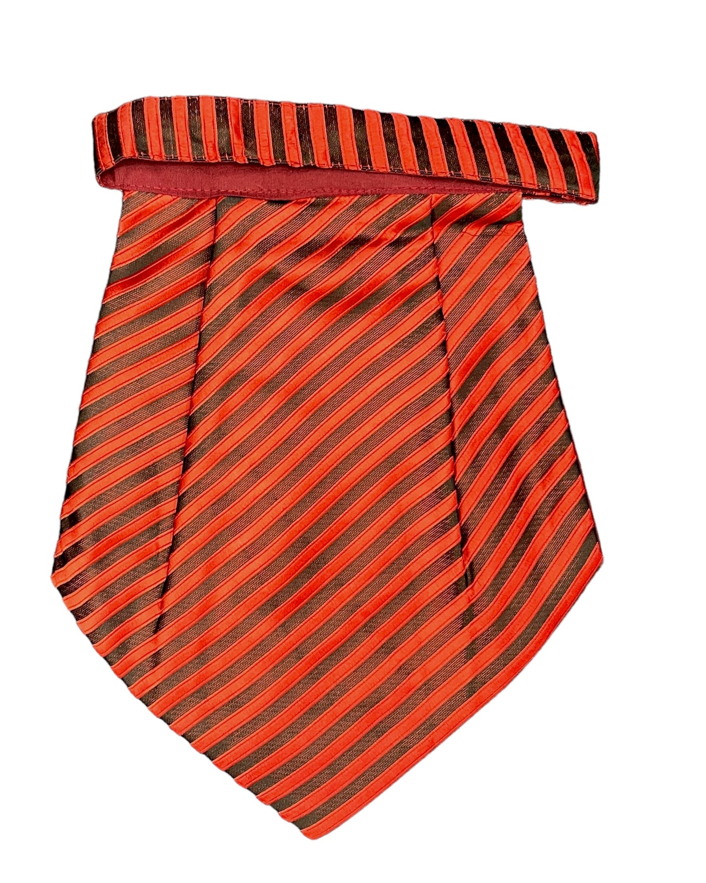 Red Stripe Cravat Tie