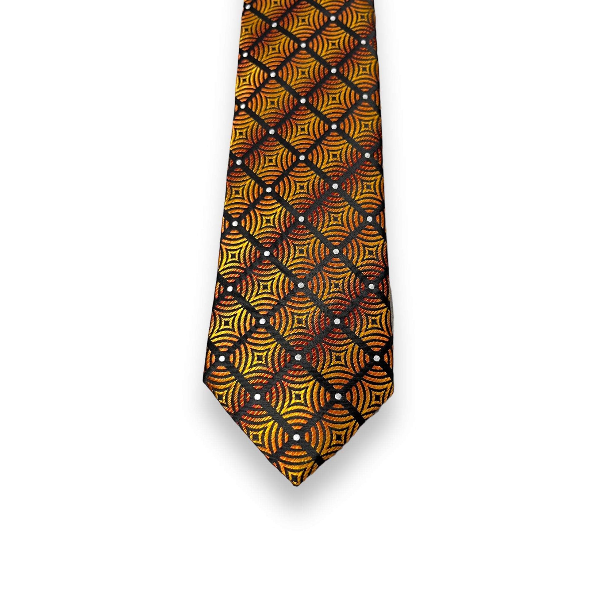 Golden Plaid Tie