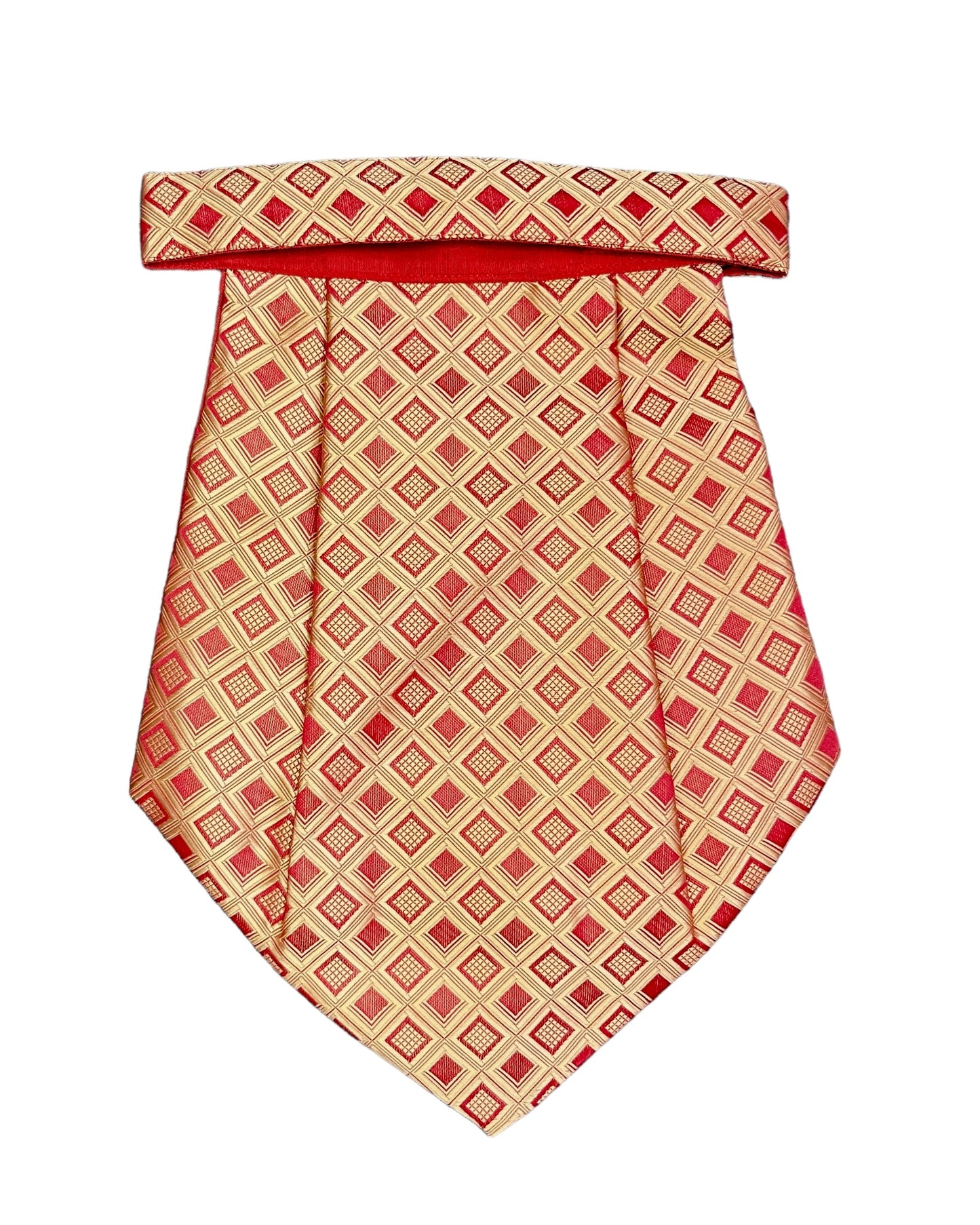 Gold Beige Cravat Tie