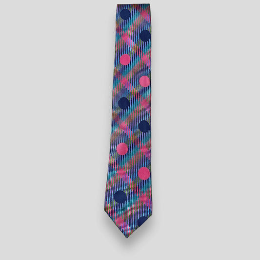 Multicolor Dotted Tie