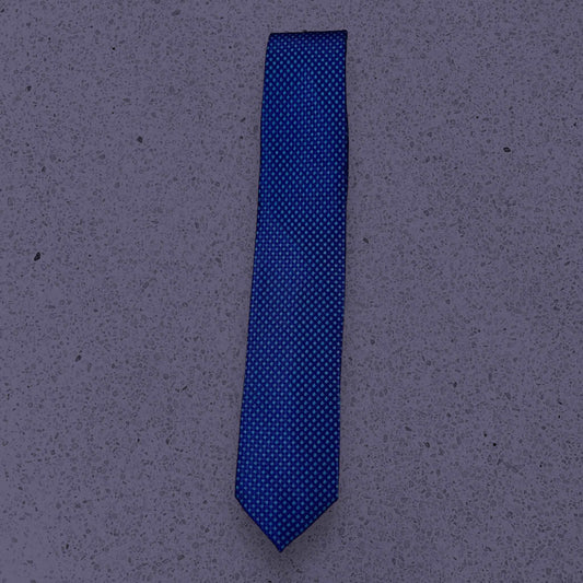 Blue Dotted Tie