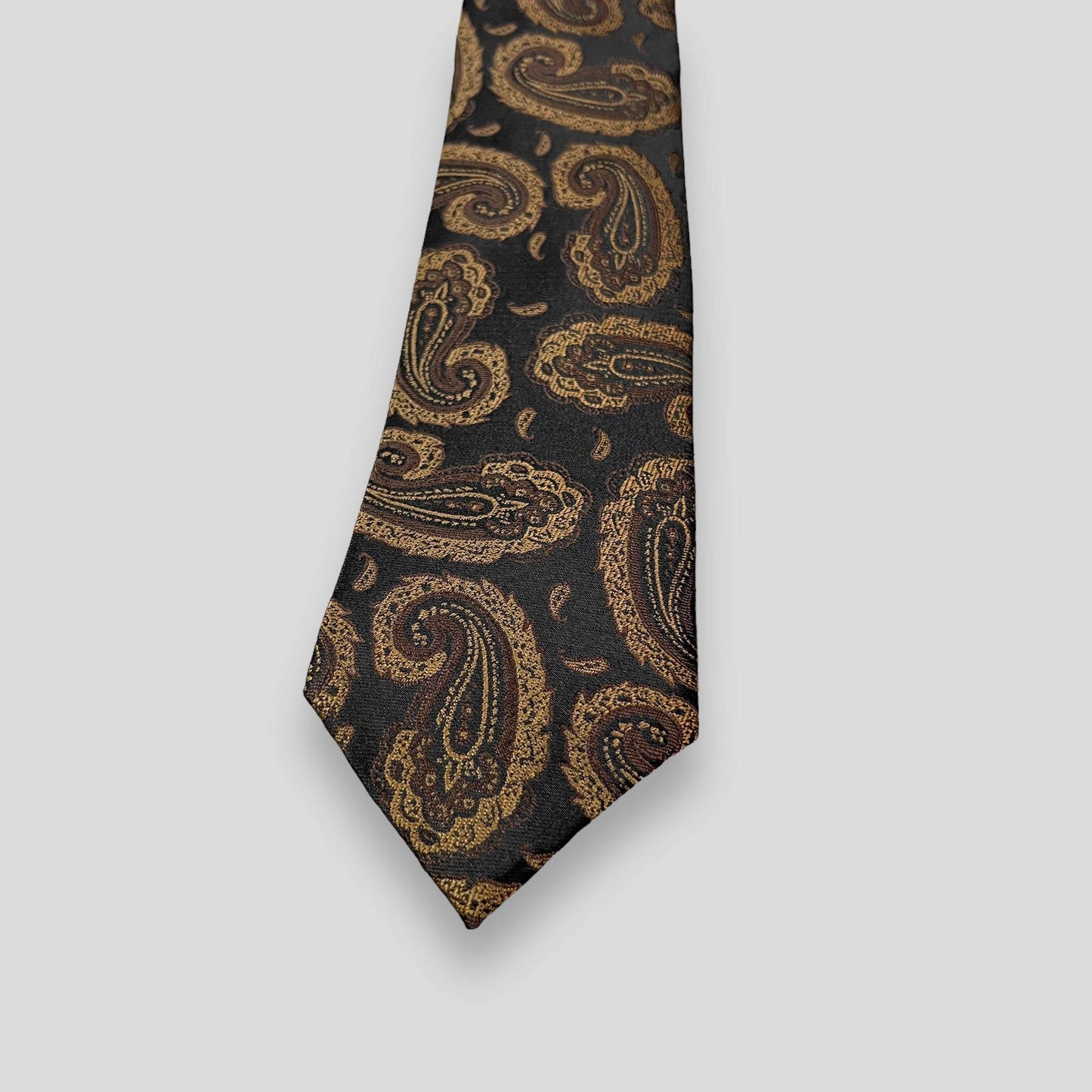 Brown Paisley Tie