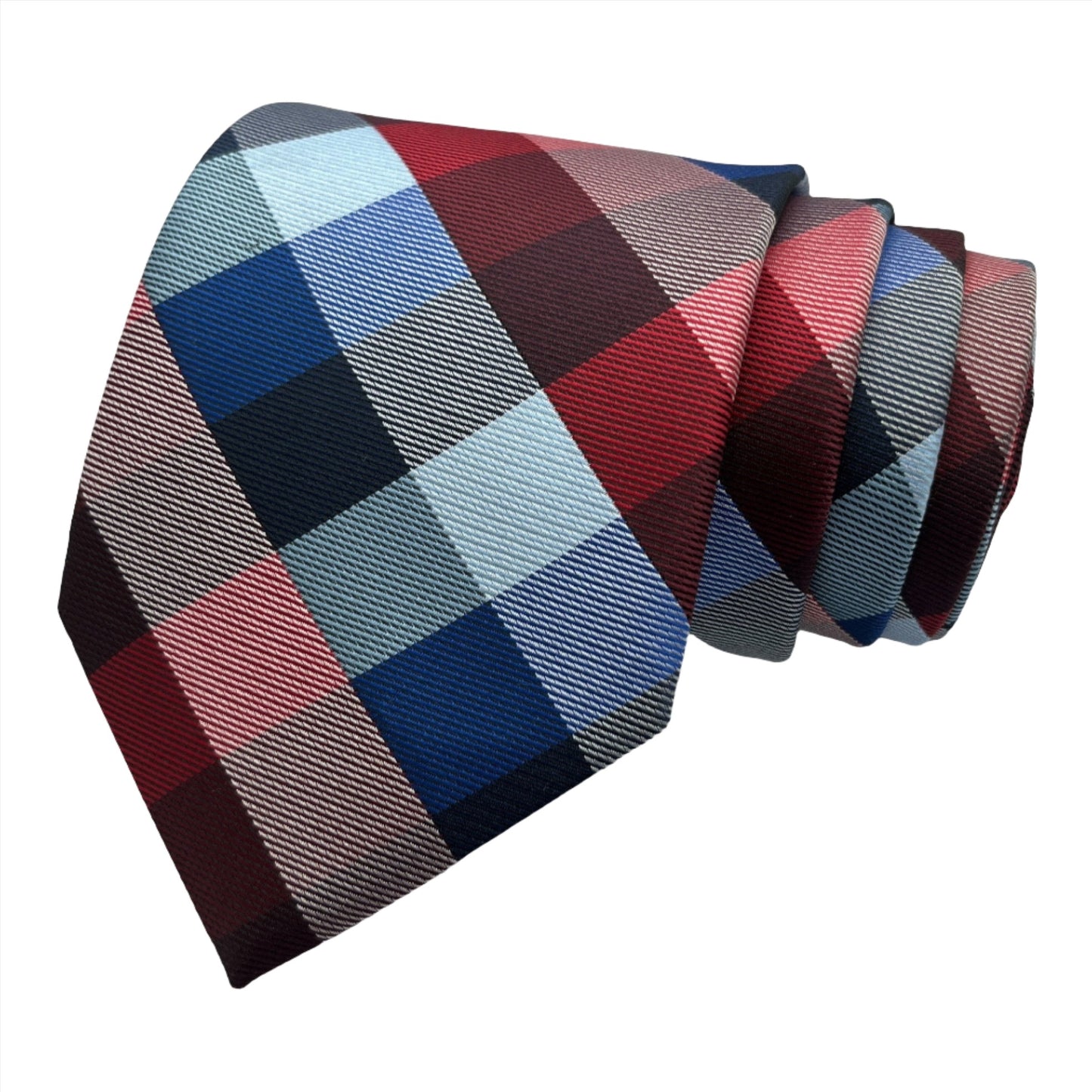 Multicolor Plaided Tie