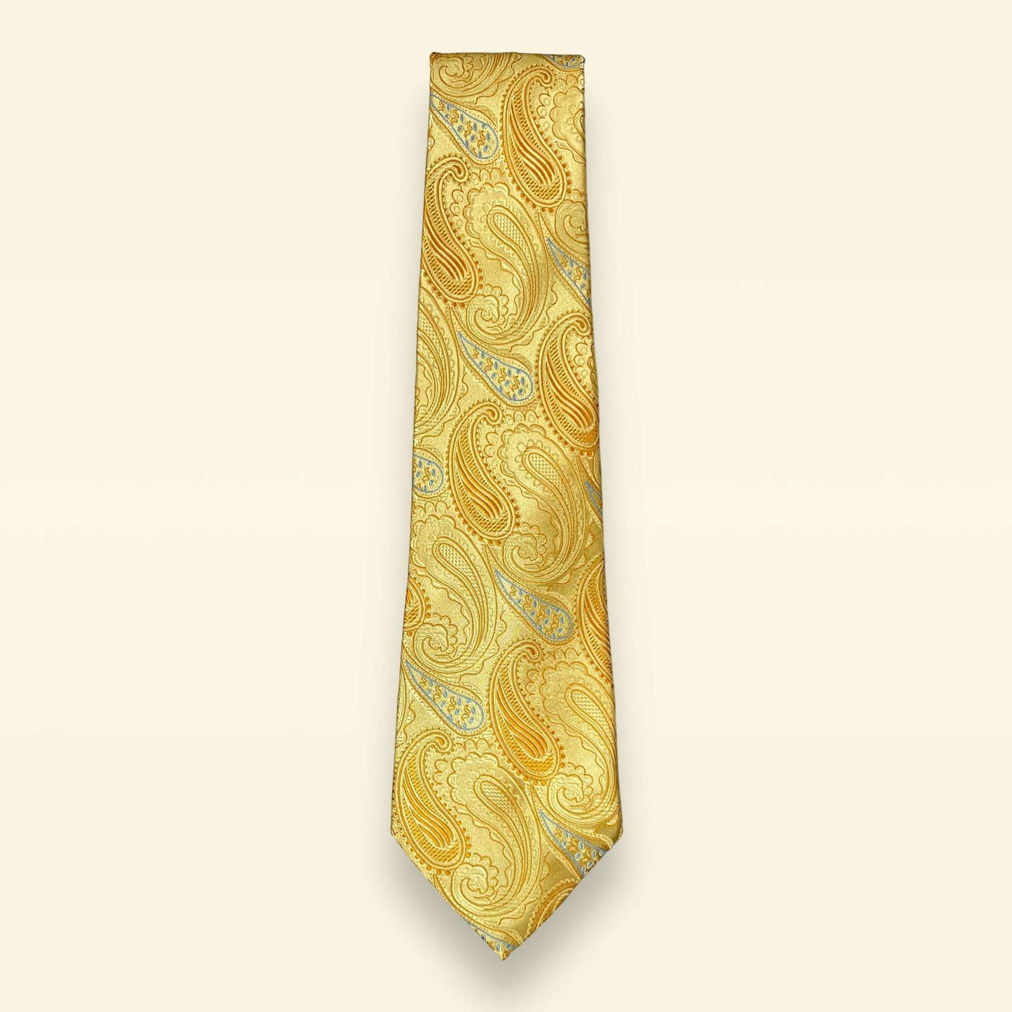 Gold Paisley Tie