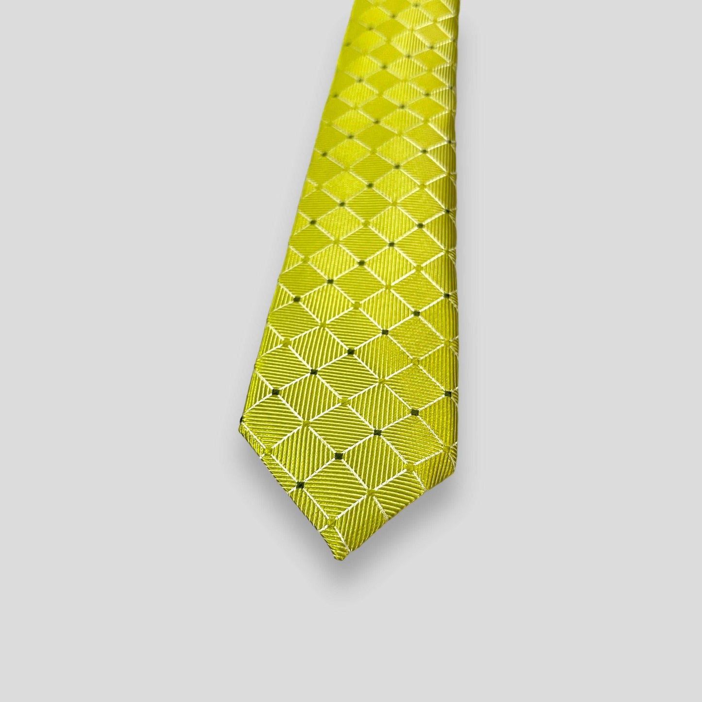 Lime Yellow Classic Tie