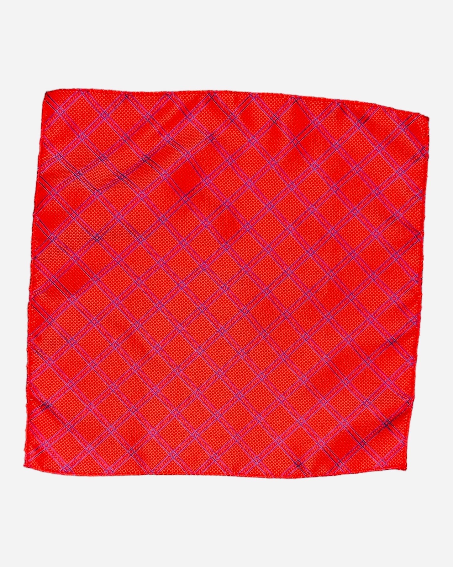 Red Check Cravat Tie