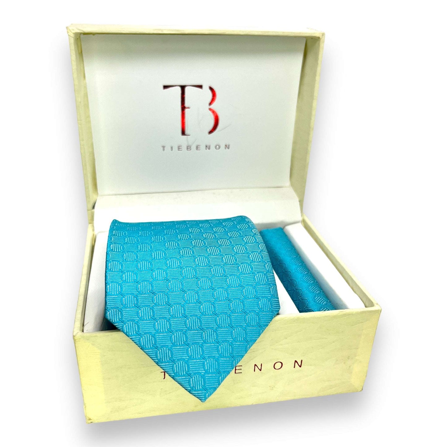 Firozi Blue Tie