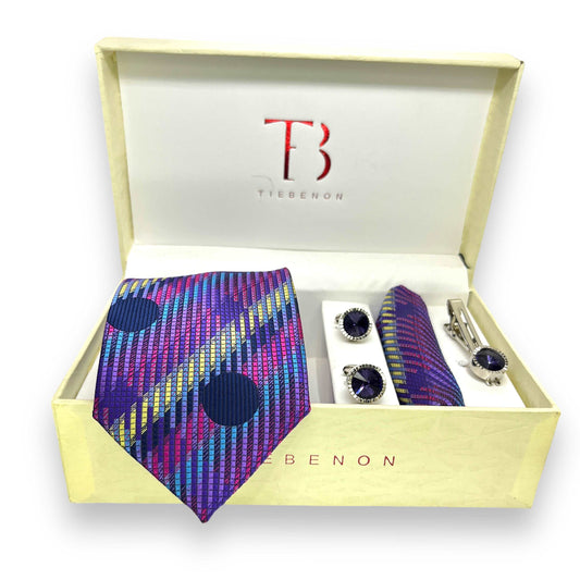 Multicolor Dot Tie