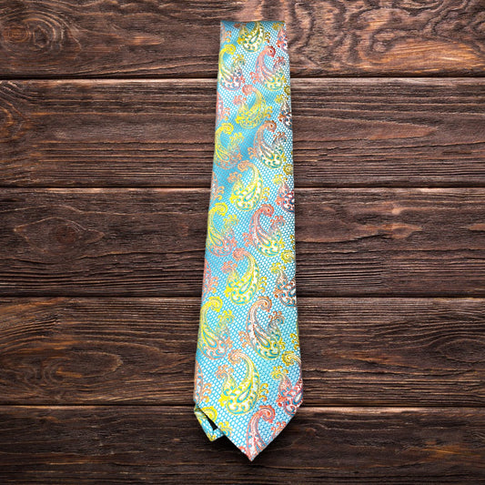 Multicolour Paisley Tie