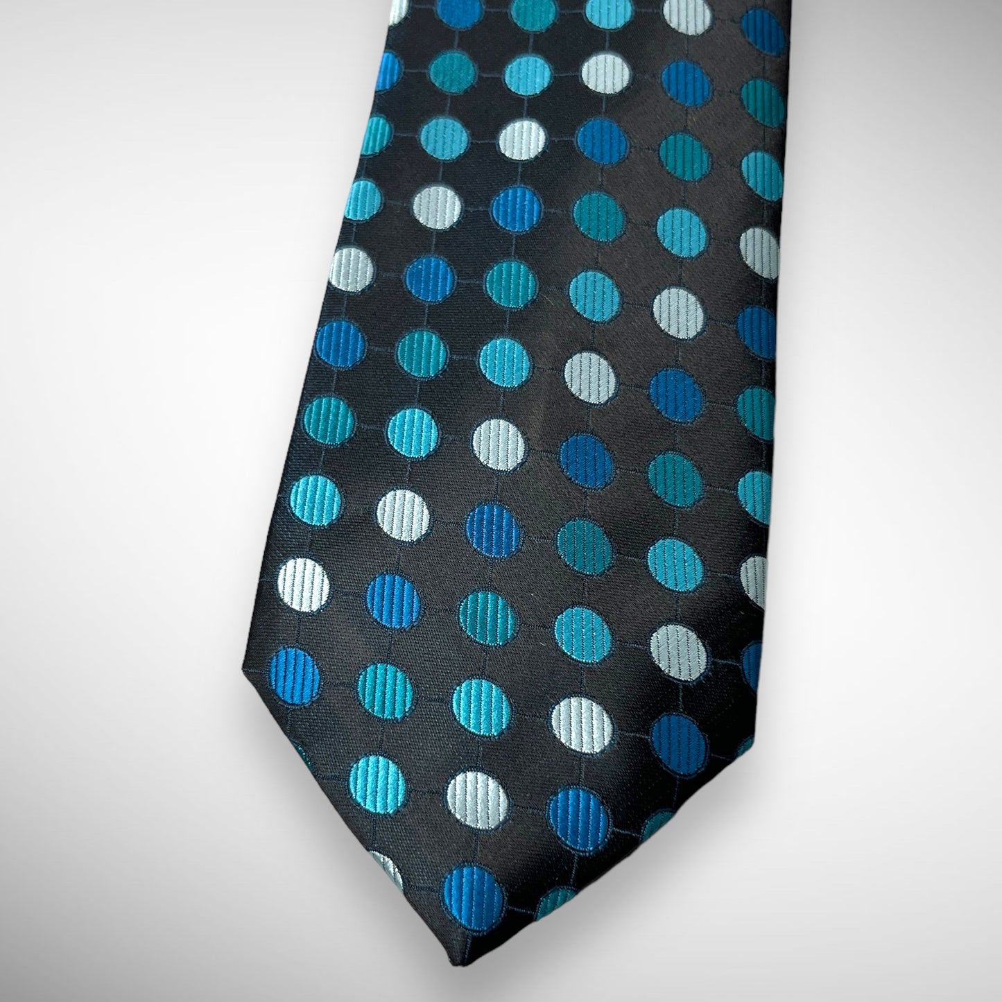 Turquoise Dotted Tie