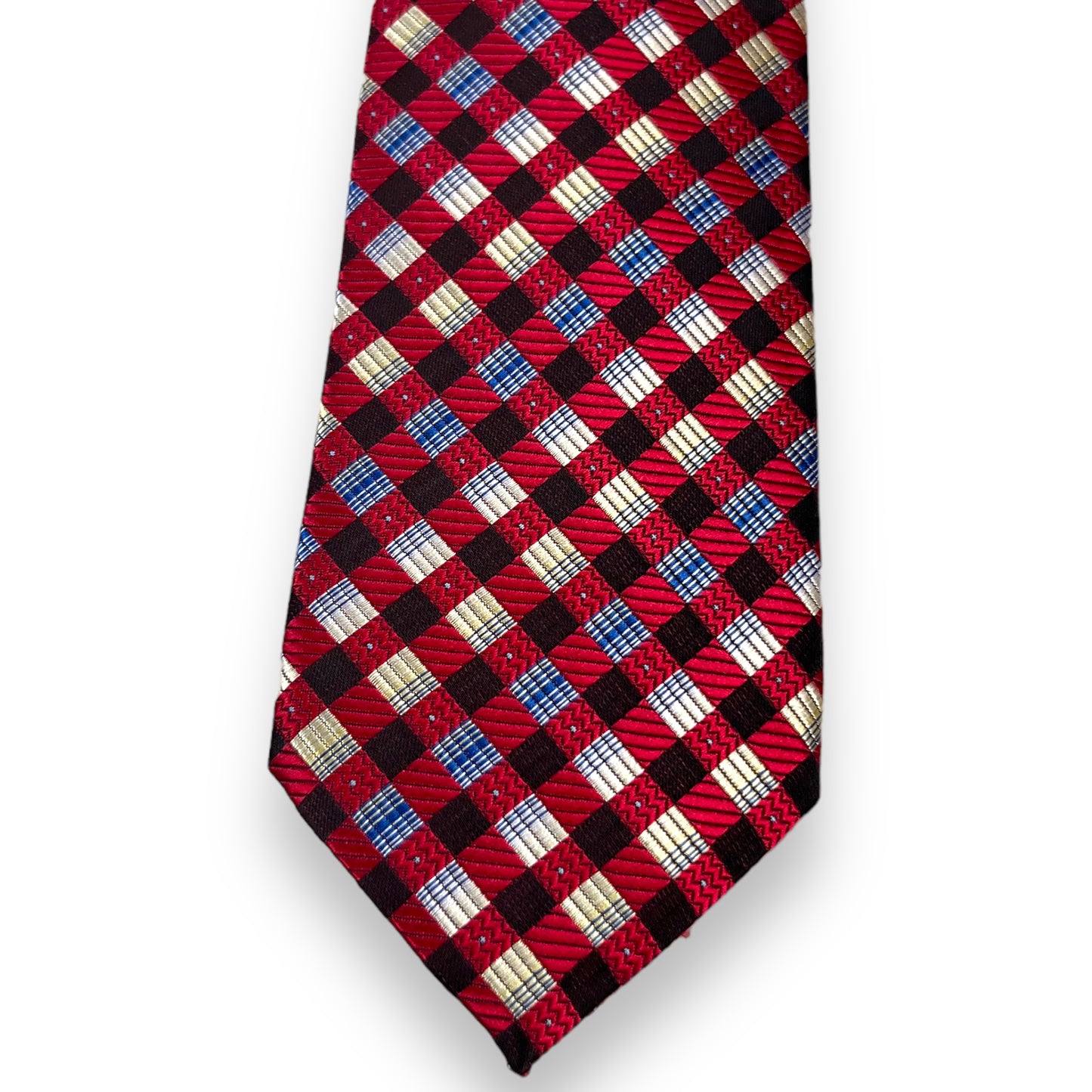 Red Checkered Tie