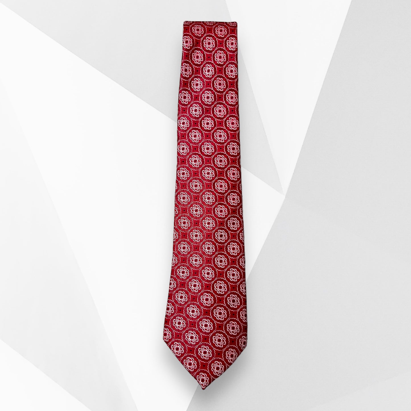 Red Foulard Tie