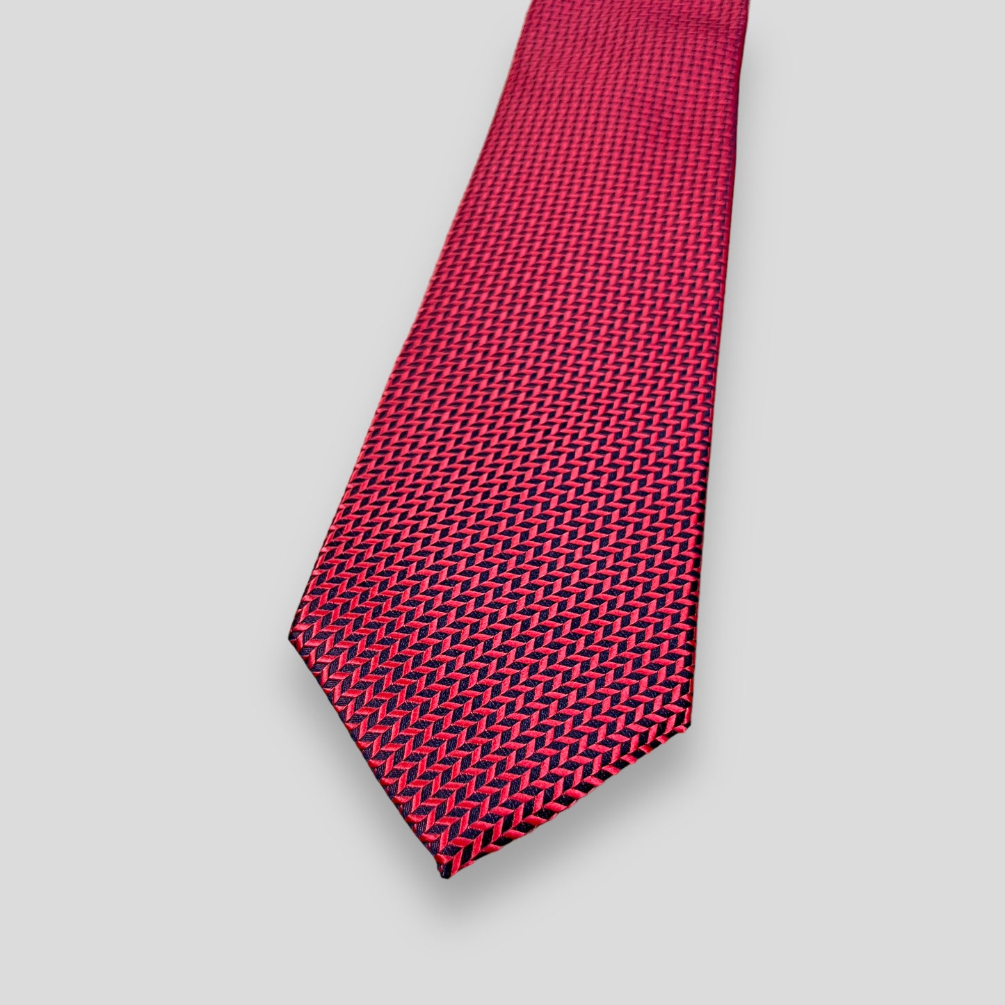 Red Dotted Tie