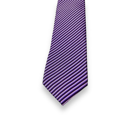 Purple Pin Stripe Tie