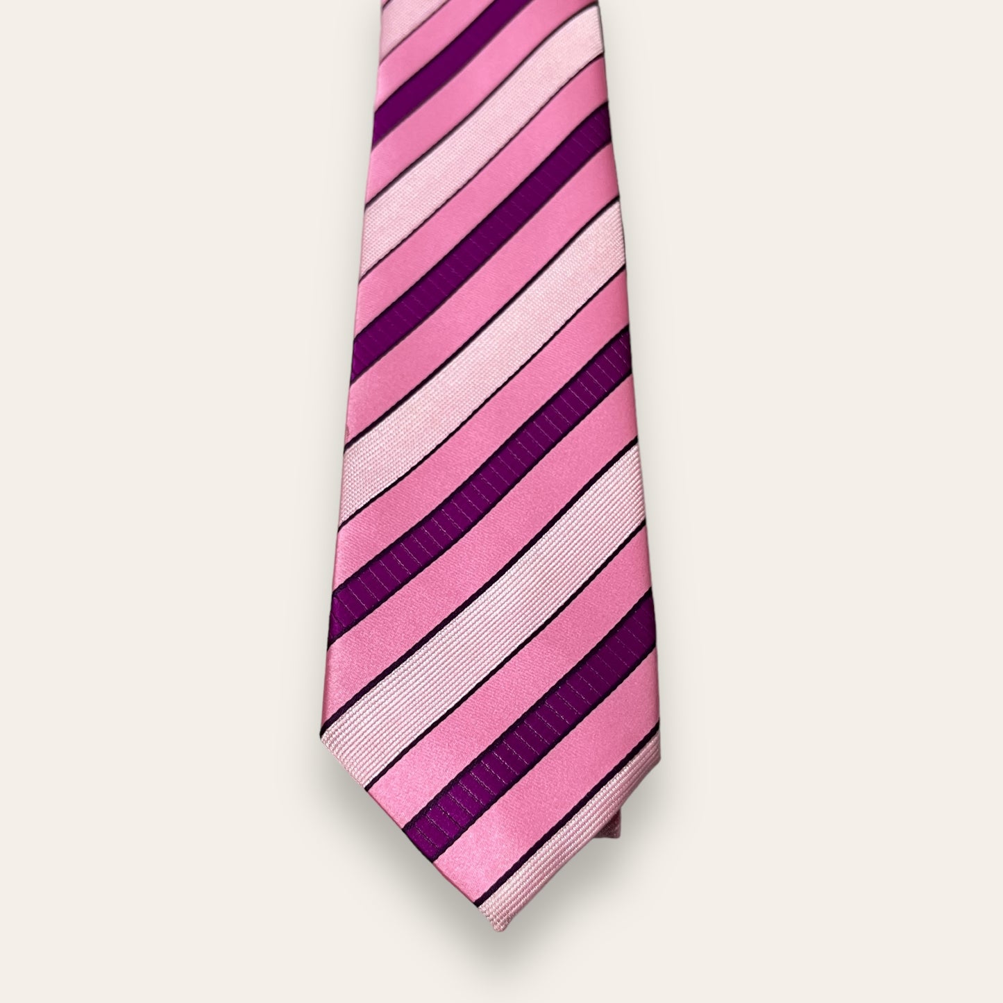 Pink Stripe Tie