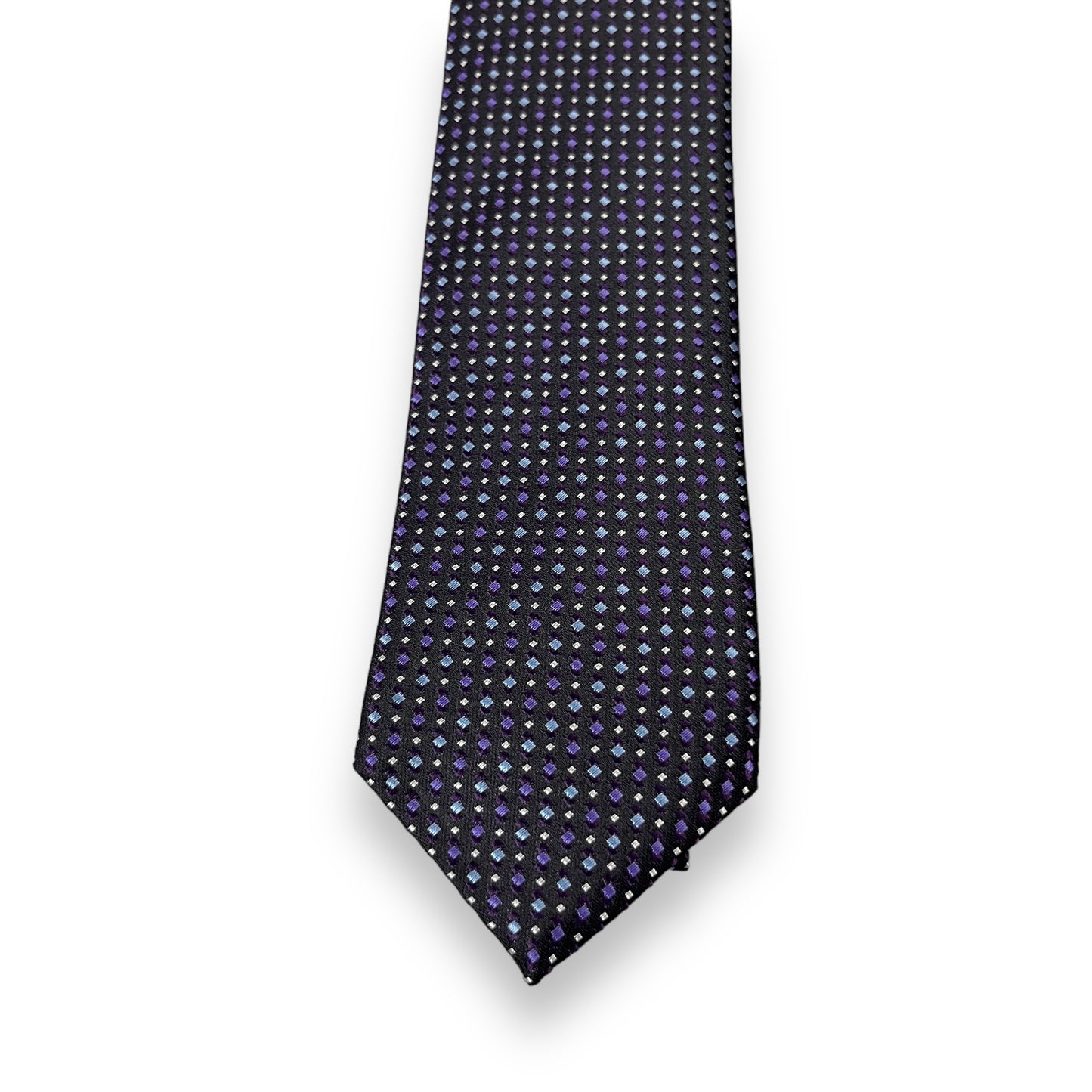 Black Multi Dotted Tie