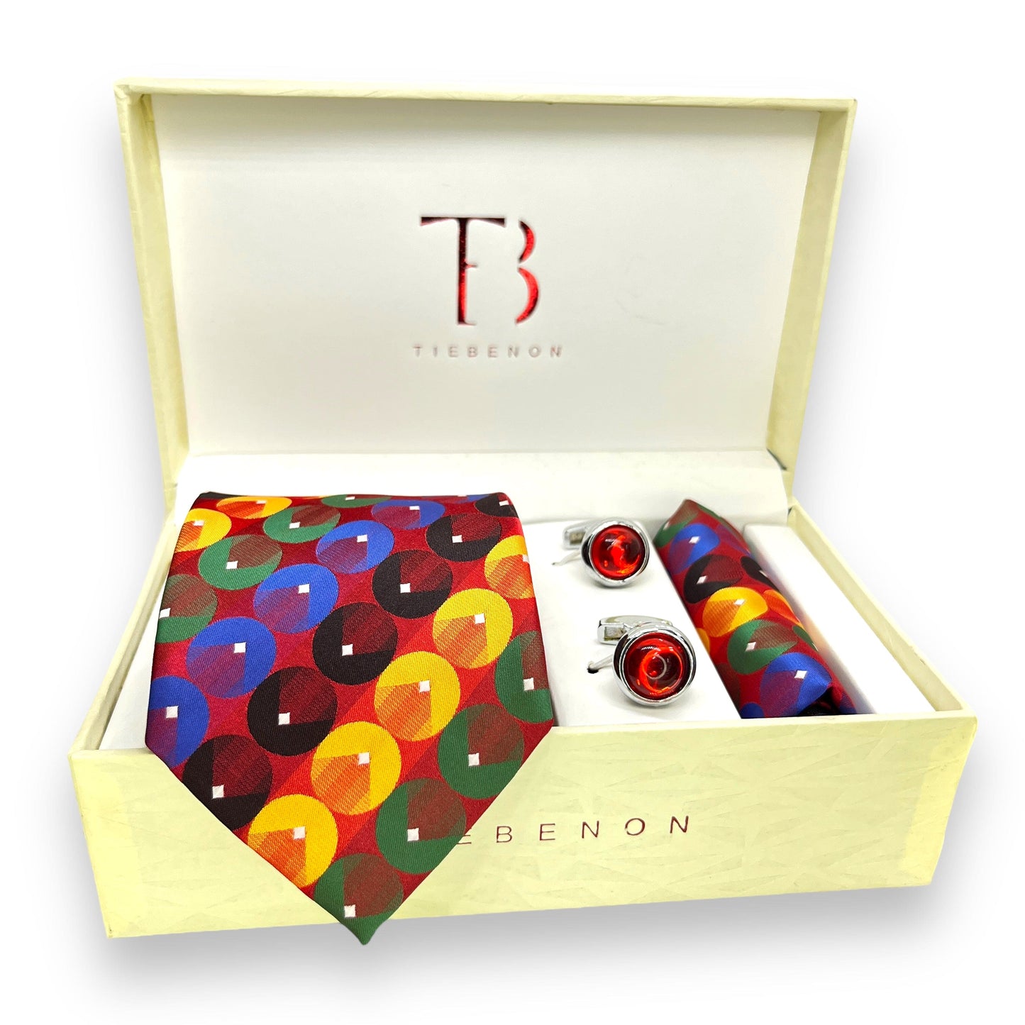 Multicolor Big Dot Tie