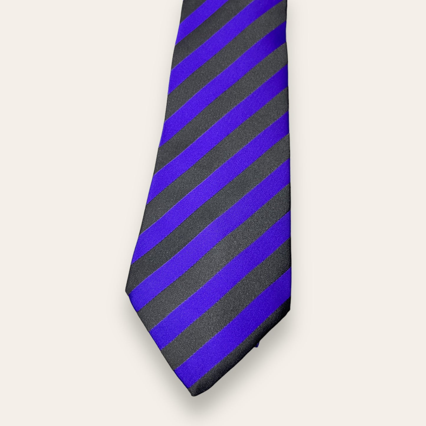 Purple Stripe Tie