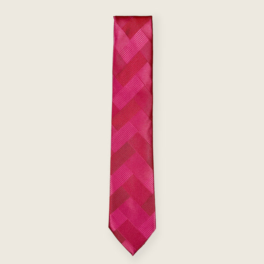 Pink Self Tie