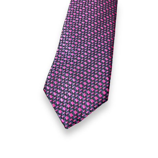 Pink Geometric Tie