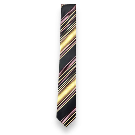 Black Gradient Stripe Tie