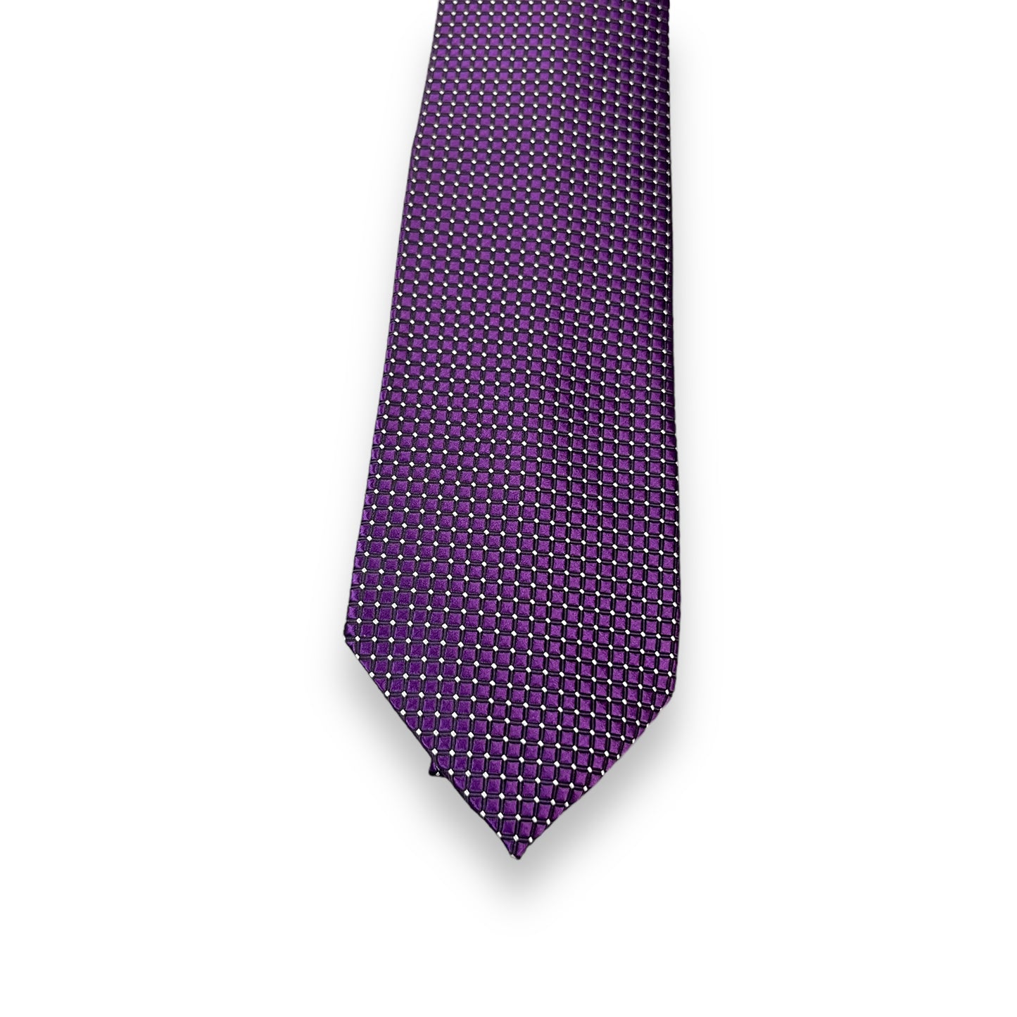 Purple Dotted Tie