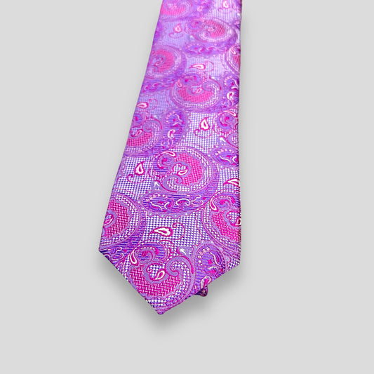 Lavender Paisley Tie