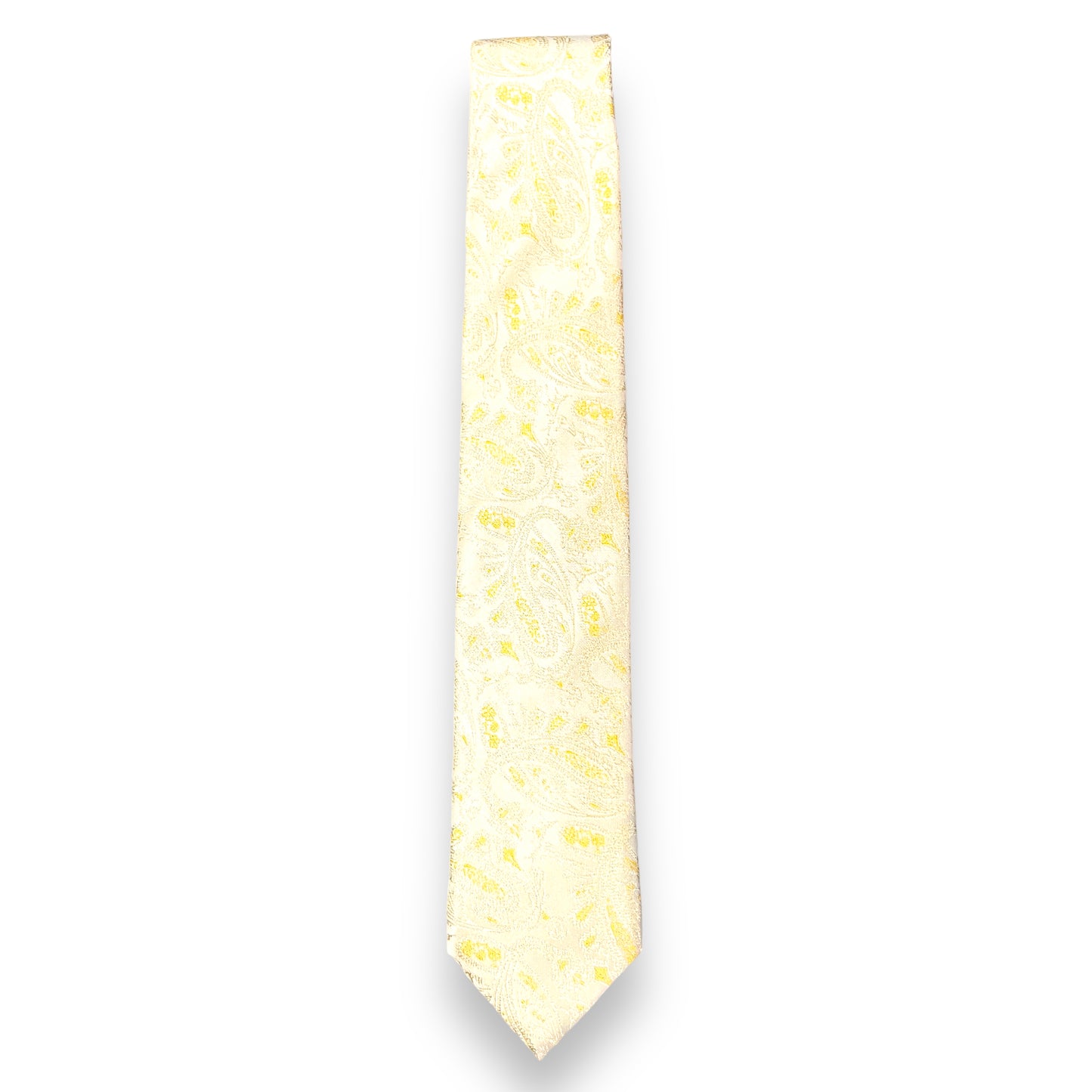 Ivory Paisley Tie