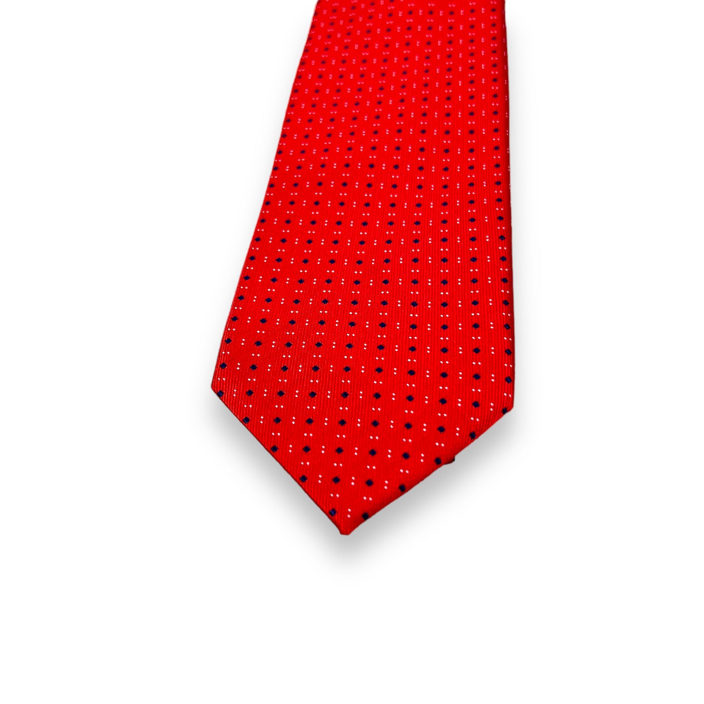 Red Dotted Tie