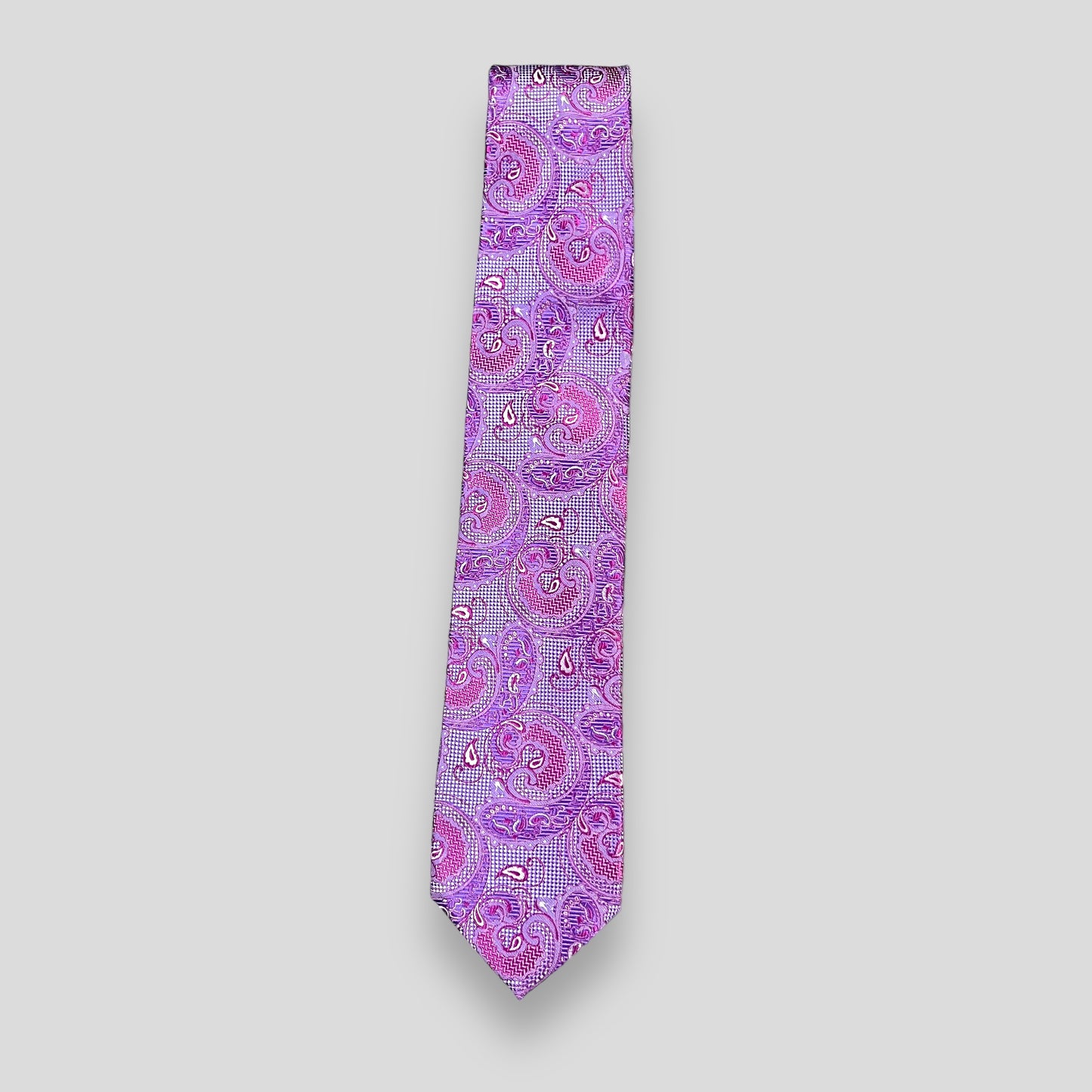 Lavender Paisley Tie