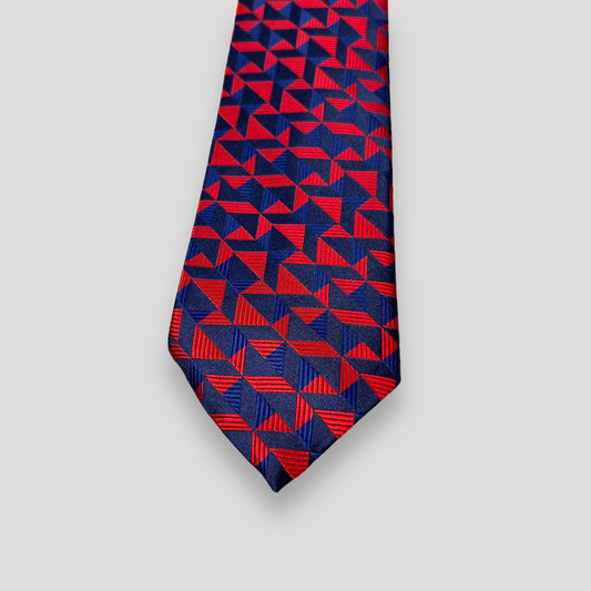 Red Triangular Tie